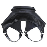 Cagoule Ponyplay à Queue de Cheval : cagoule ponyplay en similicuir avec queue de cheval, photo 2