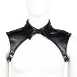Cagoule Ponyplay à Queue de Cheval : cagoule ponyplay en similicuir avec queue de cheval, photo 5