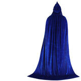 Cape Velours à Capuche 8 Coloris : cape longue en velours avec capuche, photo 5