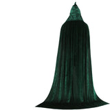 Cape Velours à Capuche 8 Coloris : cape longue en velours avec capuche, photo 8