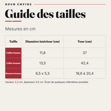 Collier ou Menottes Acier Inoxydable à Clé : guide des tailles