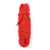 Corde Shibari en Coton 5 à 20 m : corde shibari en coton enroulée, embouts métalliques, photo 2