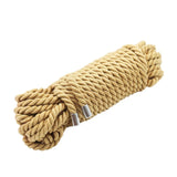 Corde Shibari en Coton 5 à 20 m : corde shibari en coton enroulée, embouts métalliques, photo 7