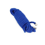 Corde Shibari Satinée 8 Coloris : corde shibari satinée en nylon torsadé, embouts métalliques, photo 15