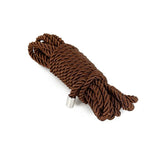 Corde Shibari Satinée 8 Coloris : corde shibari satinée en nylon torsadé, embouts métalliques, photo 16