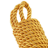 Corde Shibari Satinée 8 Coloris : corde shibari satinée en nylon torsadé, embouts métalliques, photo 3
