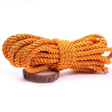 Cordon Satin Torsadé 5 mm : cordon satin torsadé 5 mm, rouleau sur fond blanc, photo 5