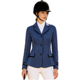 Costume Cavalière Veste d'Équitation : blazer d'équitation boutonné à col à revers, photo 1