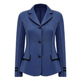 Costume Cavalière Veste d'Équitation : blazer d'équitation boutonné à col à revers, photo 3