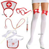 Costume Infirmière Trois Sets au Choix : costume d'infirmière avec coiffe et accessoires, photo 3