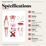 Costume Infirmière Trois Sets au Choix : spécifications