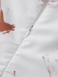 Costume Infirmière Zombie Gants Rouges : robe d'infirmière zombie blanche tachée, coiffe, photo 6