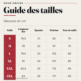 Costume Magicienne Gilet Rayé Cabaret : guide des tailles