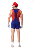 Costume Plombier Homme Salopette Ajourée : salopette de plombier ajourée pour homme, photo 3