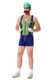 Costume Plombier Homme Salopette Ajourée : salopette de plombier ajourée pour homme, photo 5