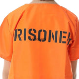 Costume Prisonnier Orange Unisexe : costume de prisonnier orange avec inscription, photo 3