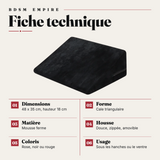 Coussin Cale Érotique en Mousse : fiche technique