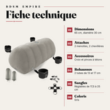 Coussin Gonflable BDSM avec Attaches : fiche technique