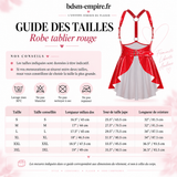 Jupe à Bretelles Similicuir <br> Ceinture Ajustable à Anneaux