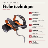 Étriers pour Chaise BDSM : fiche technique