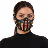 Masque Muselière et Bandeau Cuir PU