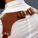 Harnais Bretelles Homme Holster : harnais bretelles homme avec croix dans le dos, photo 6