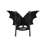 Harnais Chauve-Souris Similicuir : harnais de poitrine à ailes de chauve-souris et rivets, photo 4