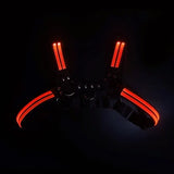 Harnais LED Homme Lumineux : harnais bulldog homme à bandes lumineuses LED, photo 7