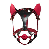 Harnais de Tête Puppy à Oreilles et Bâillon : harnais de tête puppy à oreilles avec bâillon, photo 1