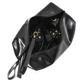 Kit BDSM 8 Pièces avec Sac : sac de rangement noir brillant