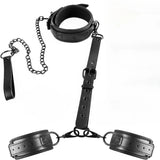 Kit Bondage Cou-Poignets : vue de dos de la liaison