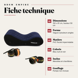 Lit BDSM Gonflable Abbesses : fiche technique