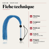 Martinet Silicone BDSM à Brins 51 cm : fiche technique