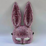 Masque Lapin Pailleté 7 Coloris : masque de lapin pailleté à longues oreilles, photo 7
