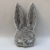 Masque Lapin Pailleté 7 Coloris : masque de lapin pailleté à longues oreilles, photo 9