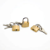 Mini Cadenas BDSM : mini cadenas en métal avec ses clés, photo 2
