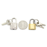 Mini Cadenas BDSM : mini cadenas en métal avec ses clés, photo 4