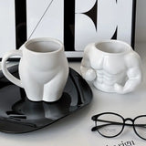 Mug Fesses et Torse Musclé : mug en céramique en forme de fesses ou de torse, photo 4