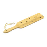 Paddle Bambou BDSM 5 Modèles : plaque à trous 33 cm, photo 5