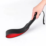 Paddle et Cravache Cœur Noir et Rouge : paddle et cravache à cœur, photo 4
