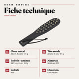 Paddle Double Face Clous et Reliefs : fiche dimensions détaillées, photo 2