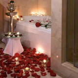 Pétales de Rose Artificiels : pétales de rose artificiels en tissu, photo 6