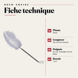 Plume à Chatouiller BDSM Jeu Sensoriel : fiche technique