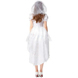 Robe Mariée Zombie Courte Blanche : robe de mariée zombie blanche courte, photo 2