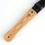 Strap BDSM Manche Bois Gravé 74 cm : strap à manche en bois gravé, photo 2