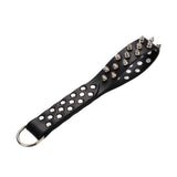 Strap Paddle Clouté BDSM : coloris noir, photo 1