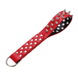 Strap Paddle Clouté BDSM : coloris rouge, photo 6