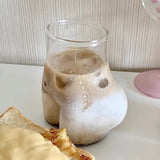 Verre Fesses 450 ml : verre transparent en forme de fesses, photo 4