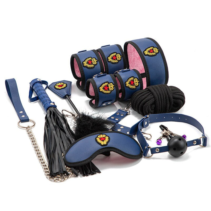 Kit BDSM Bleu <br> Aviator