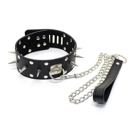 Collier Laisse <br> Clouté